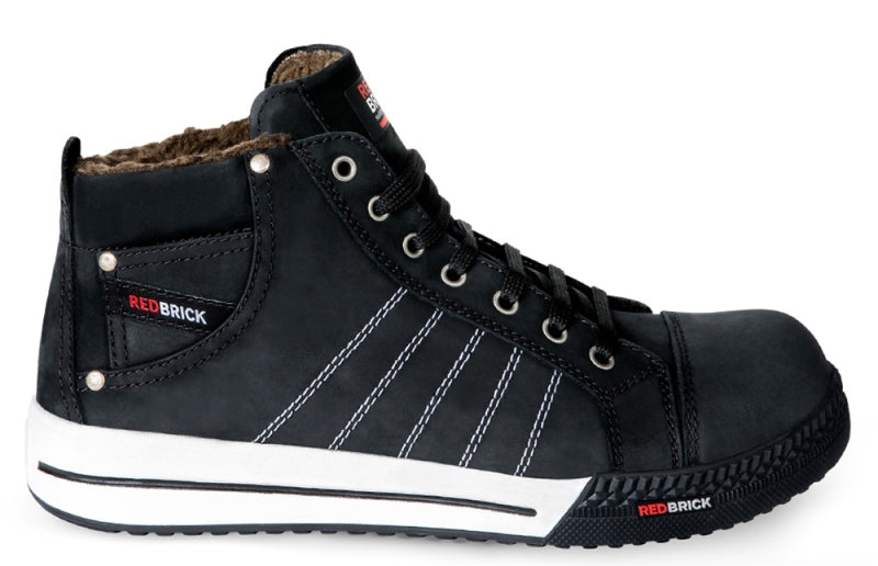 Redbrick ice sneaker hoog s3 gevoerd zwart - maat 47 - 11.083.037.47