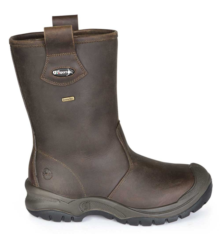 Ty grisport safe laars 70249 s3 + kn l+l wool bruin - maat 41 - 11.049.025.41