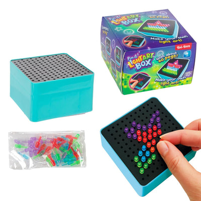 Il cubo artistico Toi-toys appuntalo con la luce
