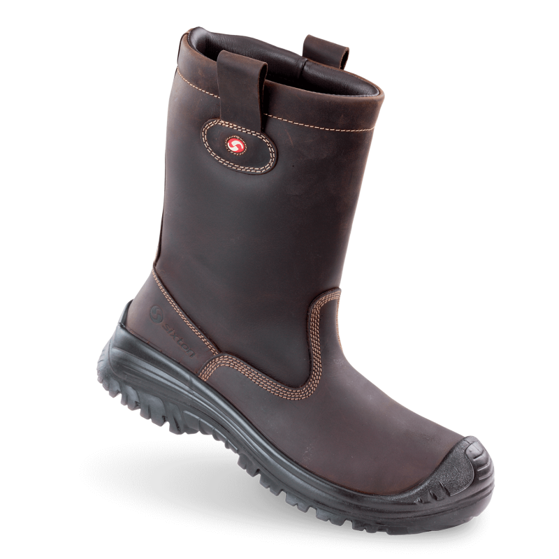 Sixton veiligheidslaars montana wol s3 47 bruin