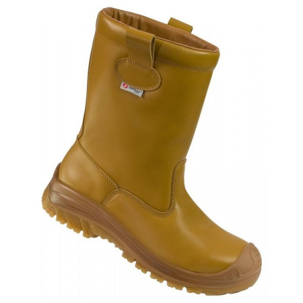 Sixton veiligheidslaars montana wol s3 47 naturel