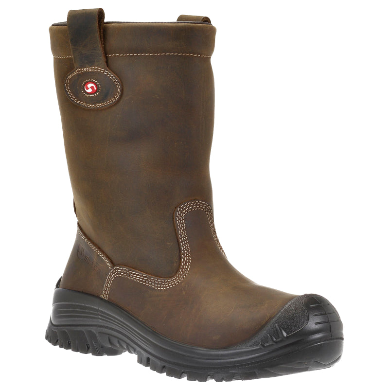 Sixton veiligheidslaars montana gevoerd s3 38 bruin