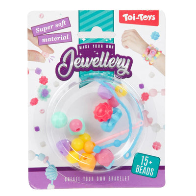Toi-toys armband maken met zachte kralen 6ass