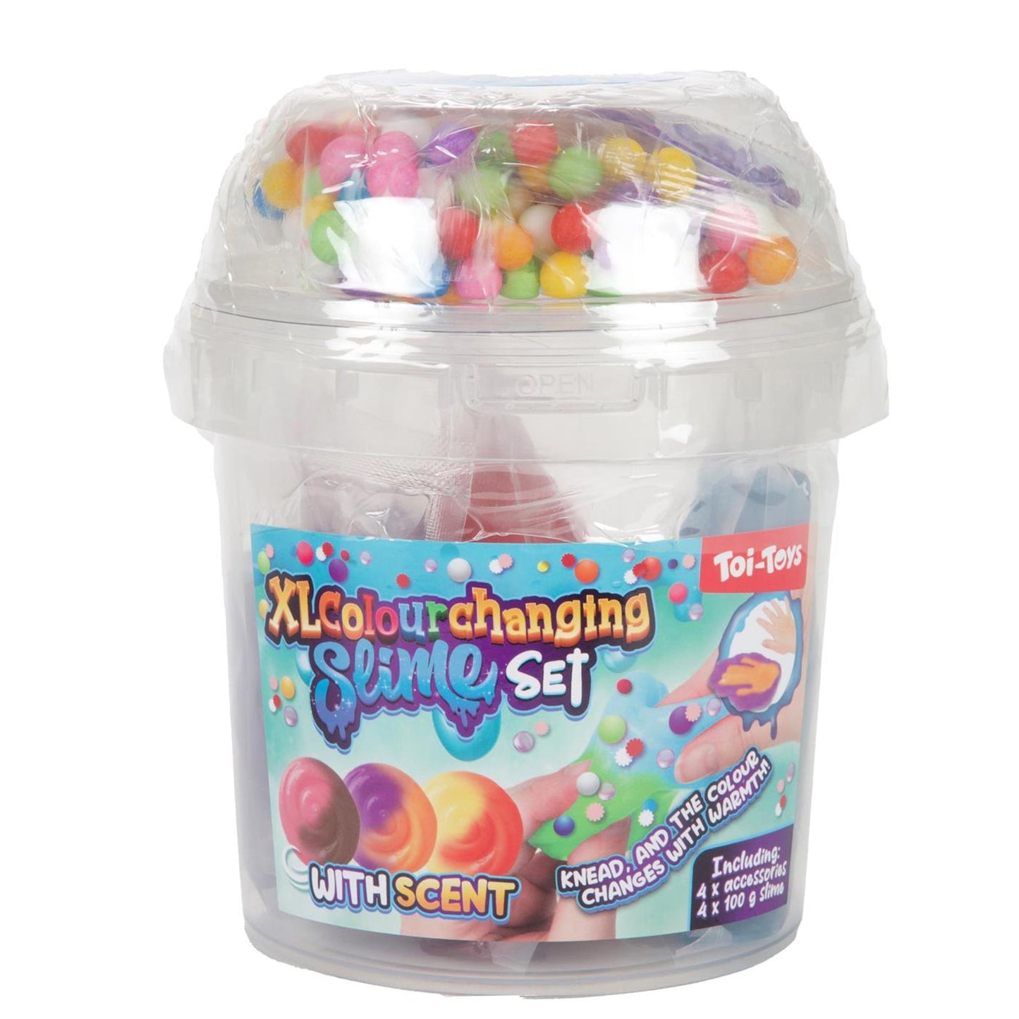 Set slime Toi-toys xl con profumo - 8 pezzi.