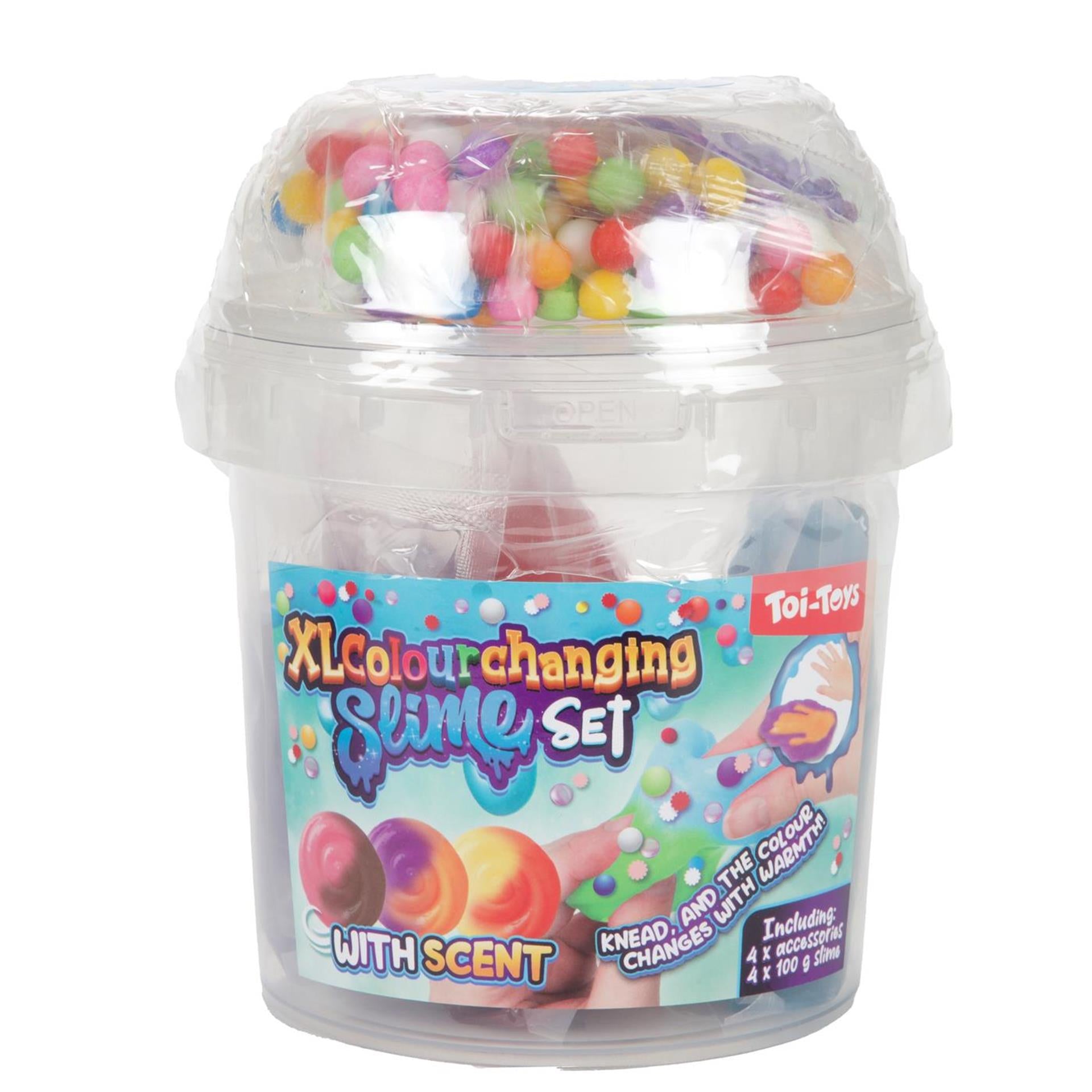 Set slime Toi-toys xl con profumo - 8 pezzi.