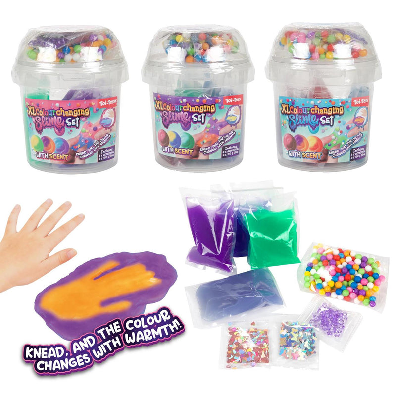 Set slime Toi-toys xl con profumo - 8 pezzi.