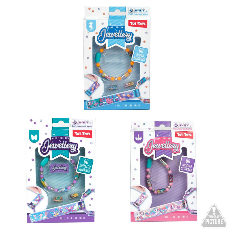 Bracciale Toi-Toys con perline adesive