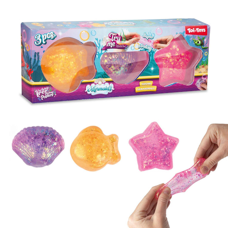 Toi-toys figuras sirenas exprimidoras mar - 6cm