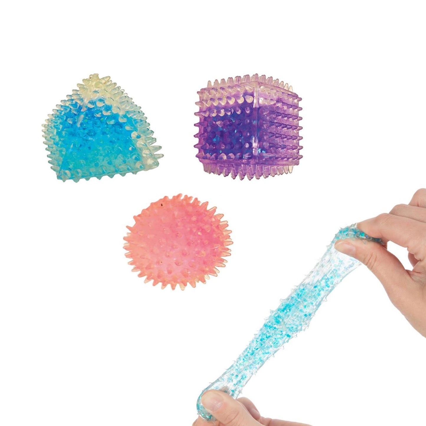 Toi-toys spremere figure geometriche 4 cm 3 pezzi