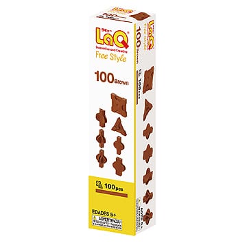 Set di integratori Boosterbox laq marrone contenuto 100 pezzi