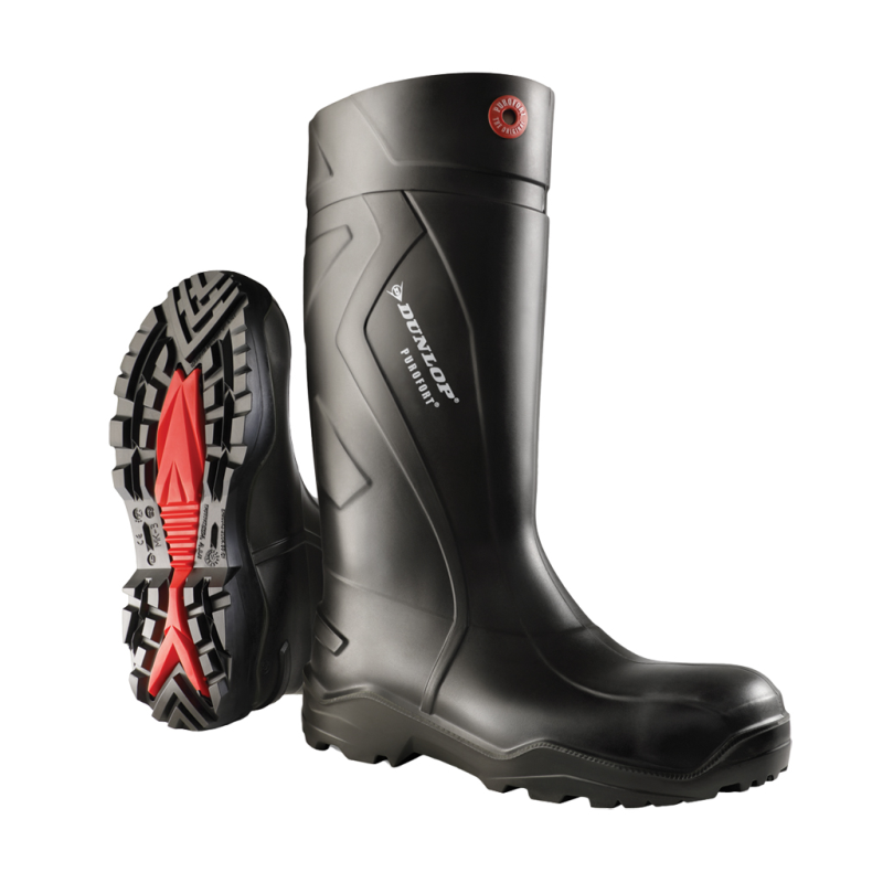 Dunlop c762041 purofort+ full safety zwart s5 zwart - maat 46 - 15.036.023.46