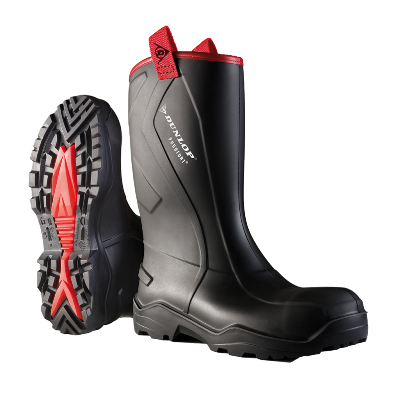 Dunlop purofort+ rugged s5 c762043.ch zwart - maat 43 - 15.036.028.43
