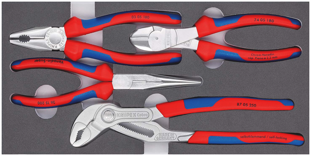 Knipex SEESS-SET BASIC CROM 00 20 01 V17
