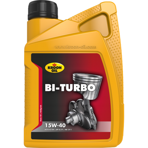 Kroon-oil Aceite de motor Kroon bi-turbo 15w40 1ltr