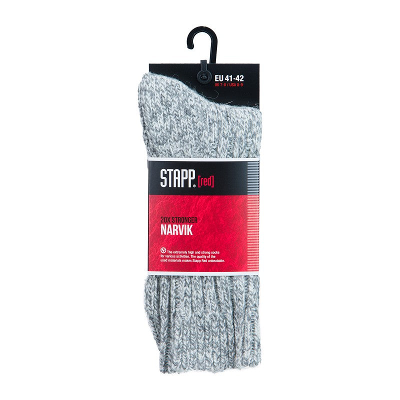 Calcetín Stapp rojo narvik 25902 | antracita 297 | talla 44 - 8719534312368
