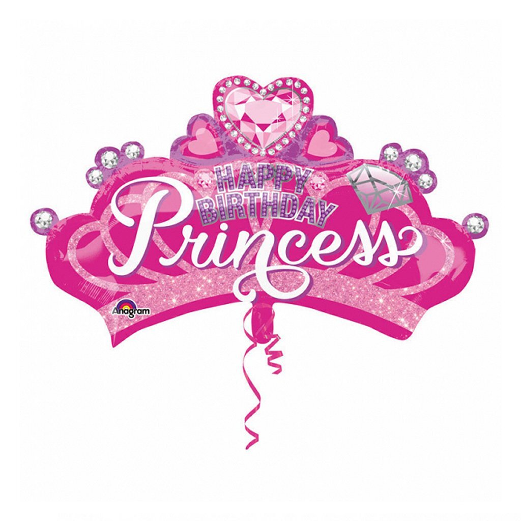 Anagram Anagram Foil globo Princesas 81x48 cm