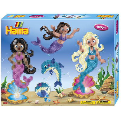 HAMA IRRONING BEAD SET MERMAID, 4000ST.