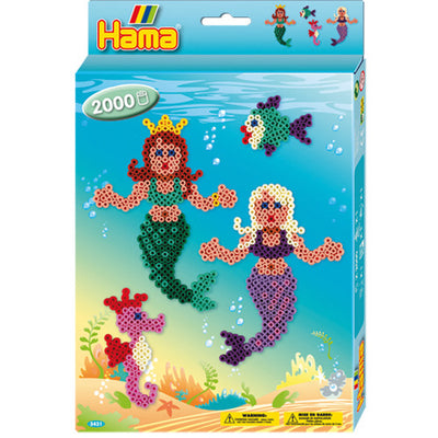 Hama Irrating Bead Set Mermaid, 2000st.