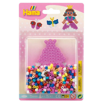 Hama Skrijkralens Set Princess, 450st.