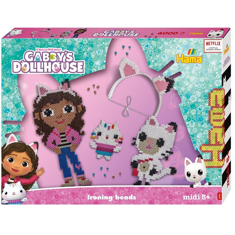 Hama Ironing Bead Set Regalo Box Gabby's Poppenhuis, 4000.