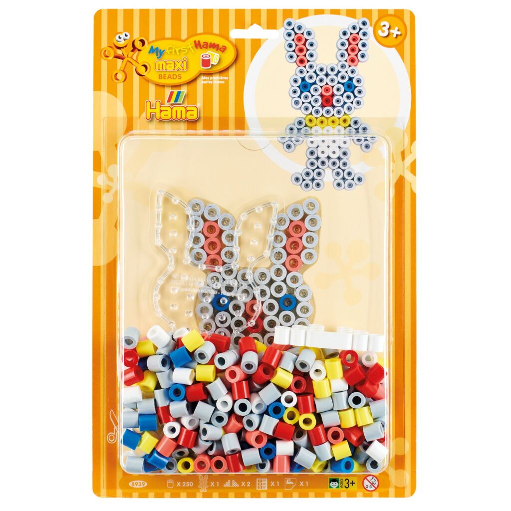 Hama String Bead Set Maxi Rabbit, 250º.