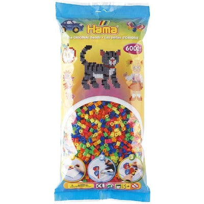 Perle di corde Hama 20551 perle di ferro neon 6000 pezzi