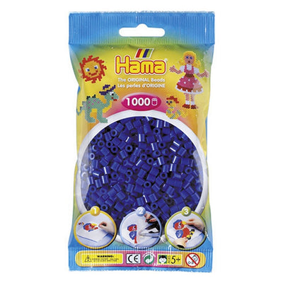 Hama String Beads Dark Blue (08), 1000st.