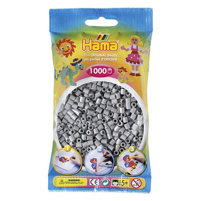 Hama Iron Beads Gray (017), 1000.