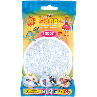 Hama String Beads Transparent (019), 1000.