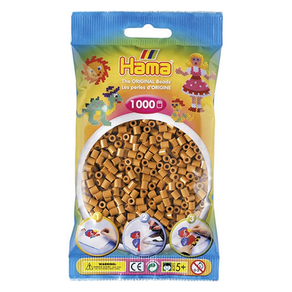 Hama Iron Beads marrone chiaro (021), 1000st.