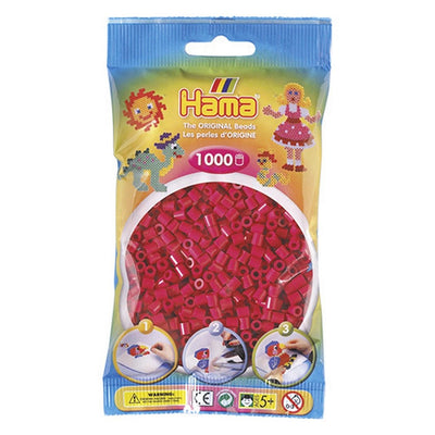 Hama Iron Beads Rosso caldo (029), 1000st.