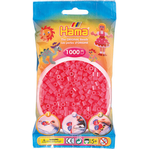 Hama String Beads Cerise (033), 1000st.