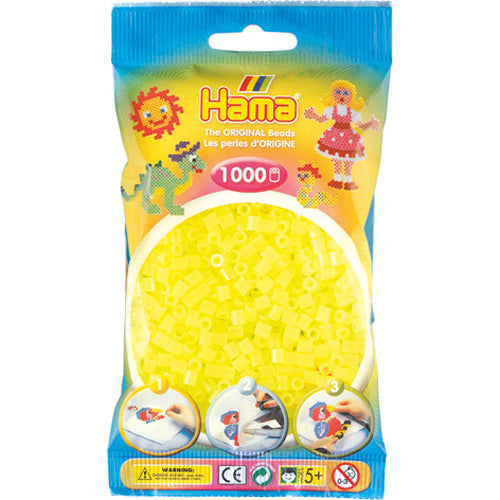 Hama Iron Beads Yellow Neon (034), 1000st.