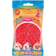 Hama Iron Beads 1000 piezas neón rojo
