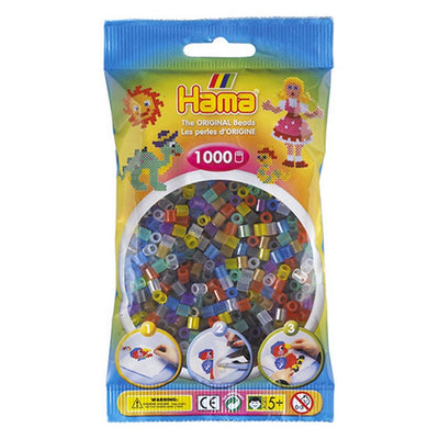 Hama Iron Beads Mezcla transparente (053), 1000.