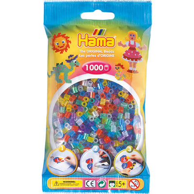 Hama strijkkralen glittermix (054), 1000st.