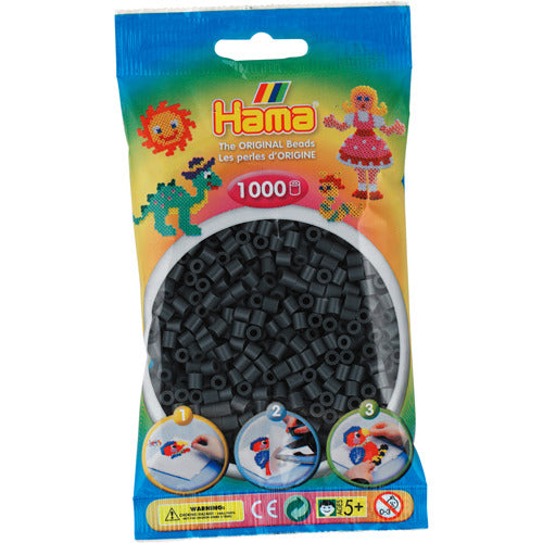 Hama Iron Beads Grey Dark (071), 1000.