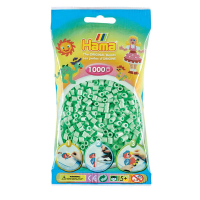 Hama strijkkralen mint pastel 1000 stuks