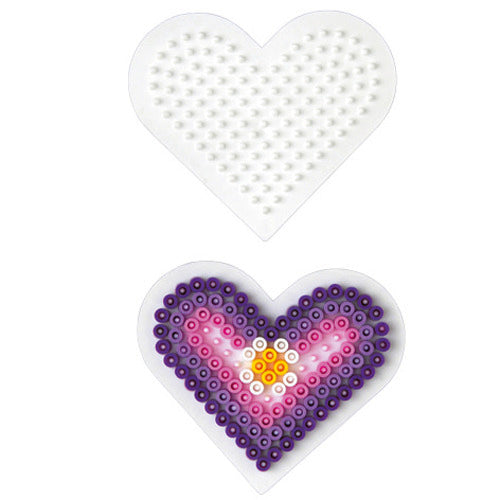 Hama iron bead board Hart Klein
