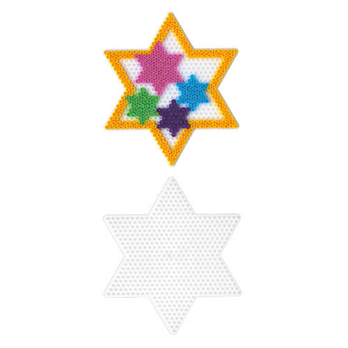Estrella de tablero de cuentas de planchado de Hama