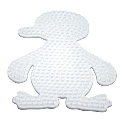 Hama strijkkralen grondplaat pinguin