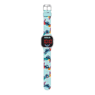 Disney Stitch Led Watch Turquoise