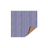 Kassaplan toonbankrol 30cm 100m stripe blauw beige