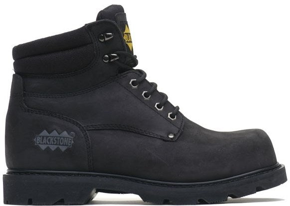 Blackstone werkschoen 520 hoog s3 | 520 zwart | maat 49 - 00.027.001.49