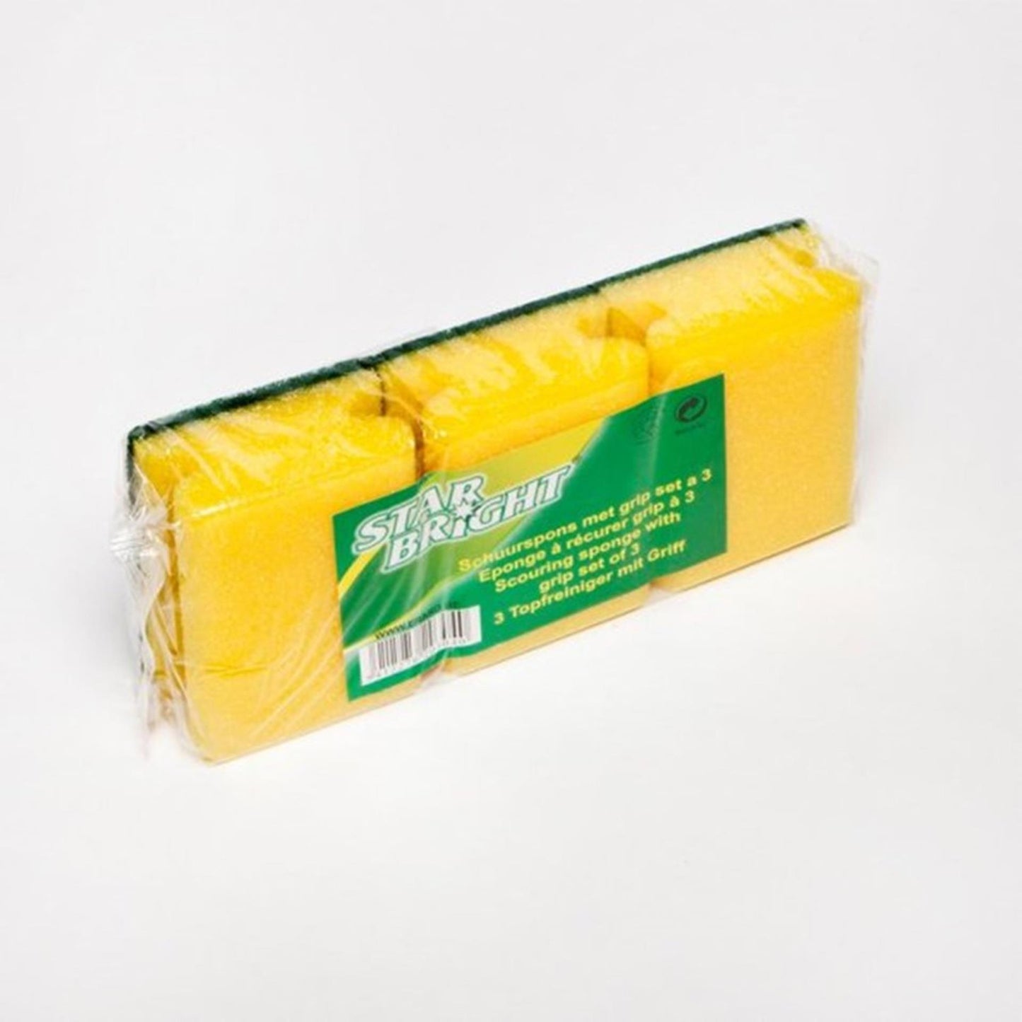 Starbright estropajo con agarre 3uds