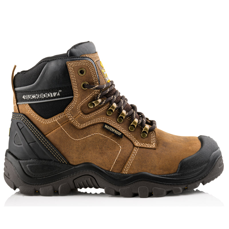 Scarpa da lavoro Buckbootz bsh009 alta s3+kn | nero bsh009bk | misura 43 - 00.176.032.43