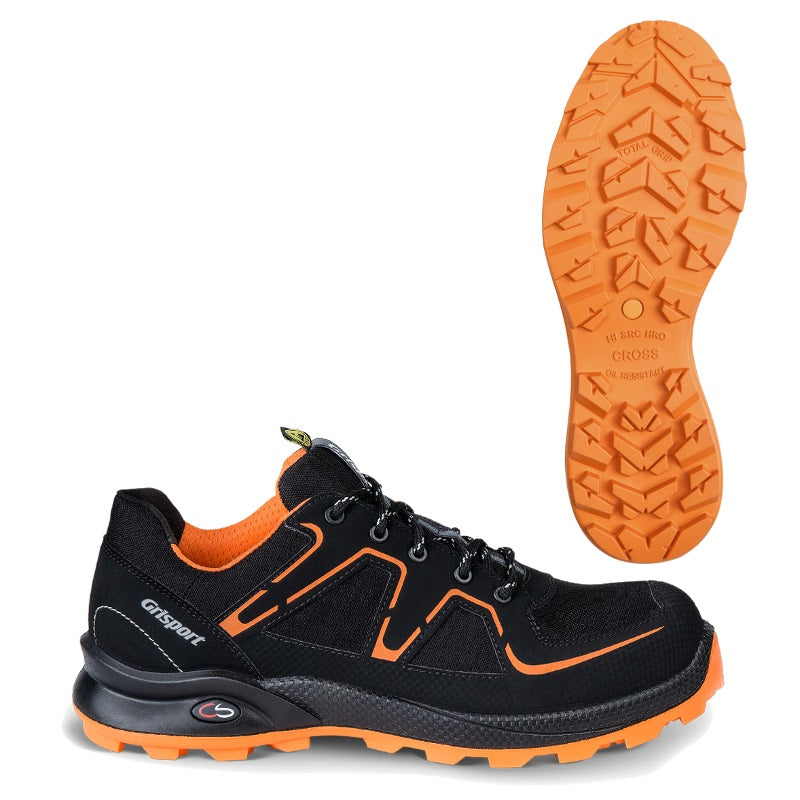 Ty grisport safe cross safe beat 33602 low s3 negro naranja - talla 48 - 00.049.007.48