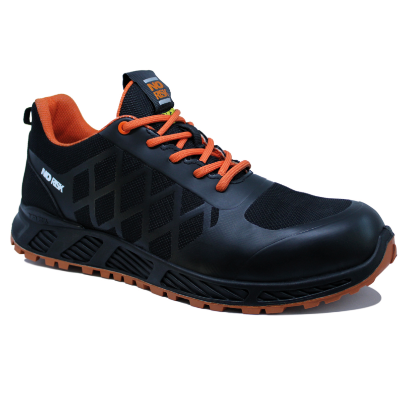 No risk lage sneaker sooth s3 esd oranje - maat 42 - 00.071.024.42