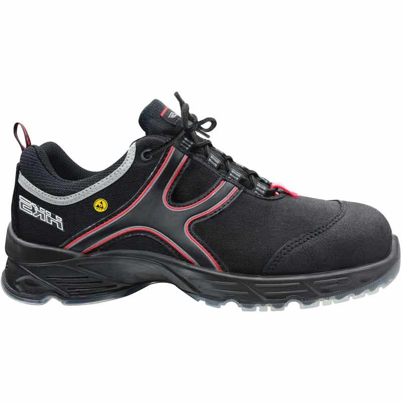 Zapato de trabajo hks k2 ca bajo s3 | negro rojo | talla 47 - 00.162.051.47