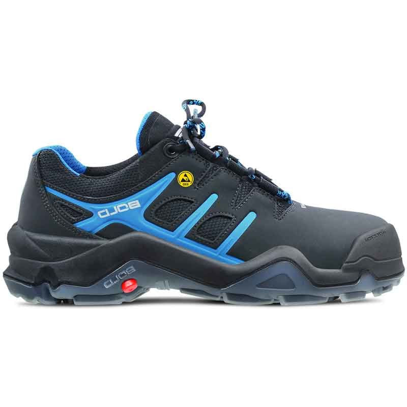 Zapato de trabajo hks targa 2 vtp metal-free low s3 esd | negro azul | talla 42 - 00.162.094.42